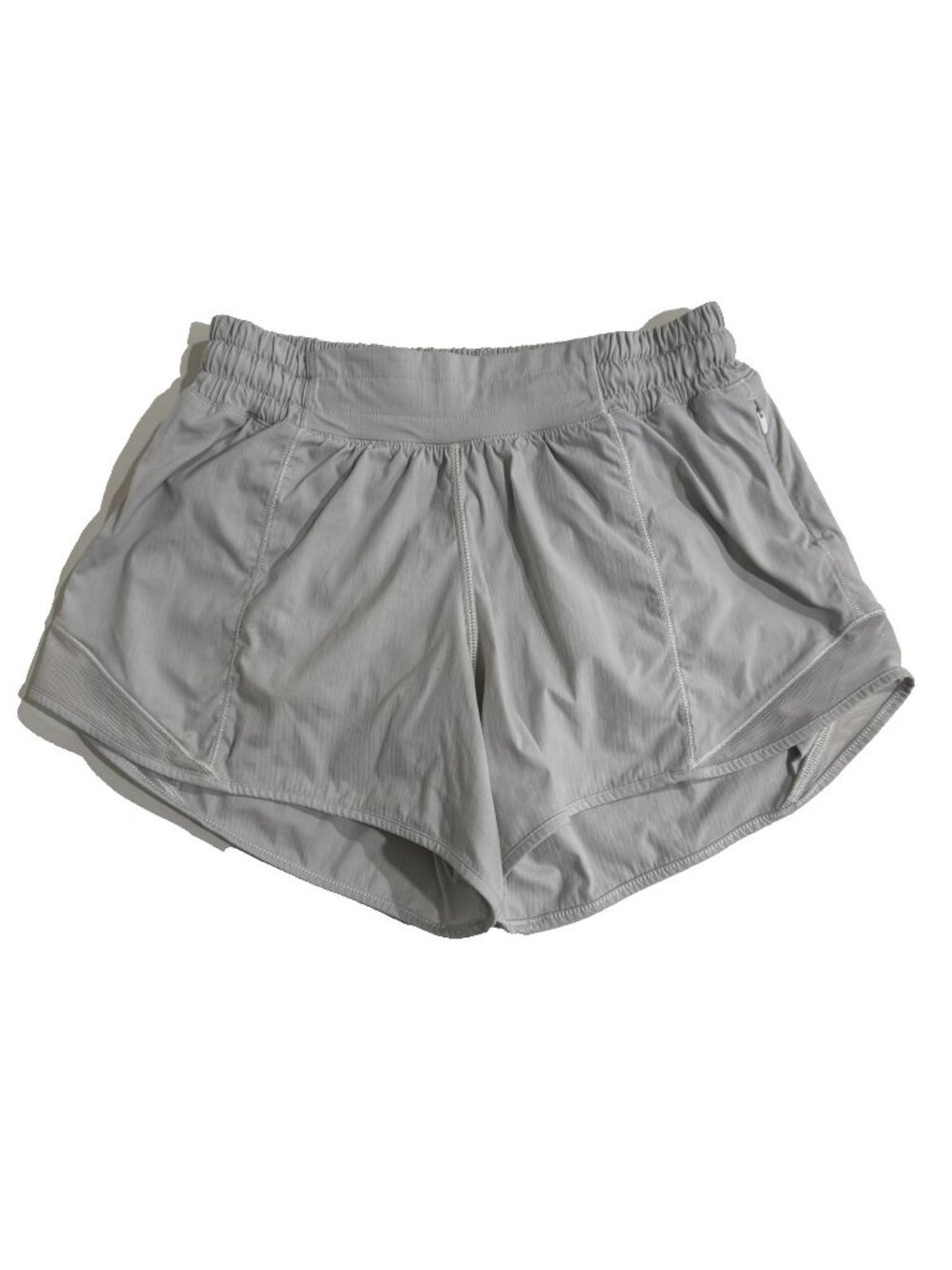 Lululemon Hotty Hot Short II *Long 4" White Size 4